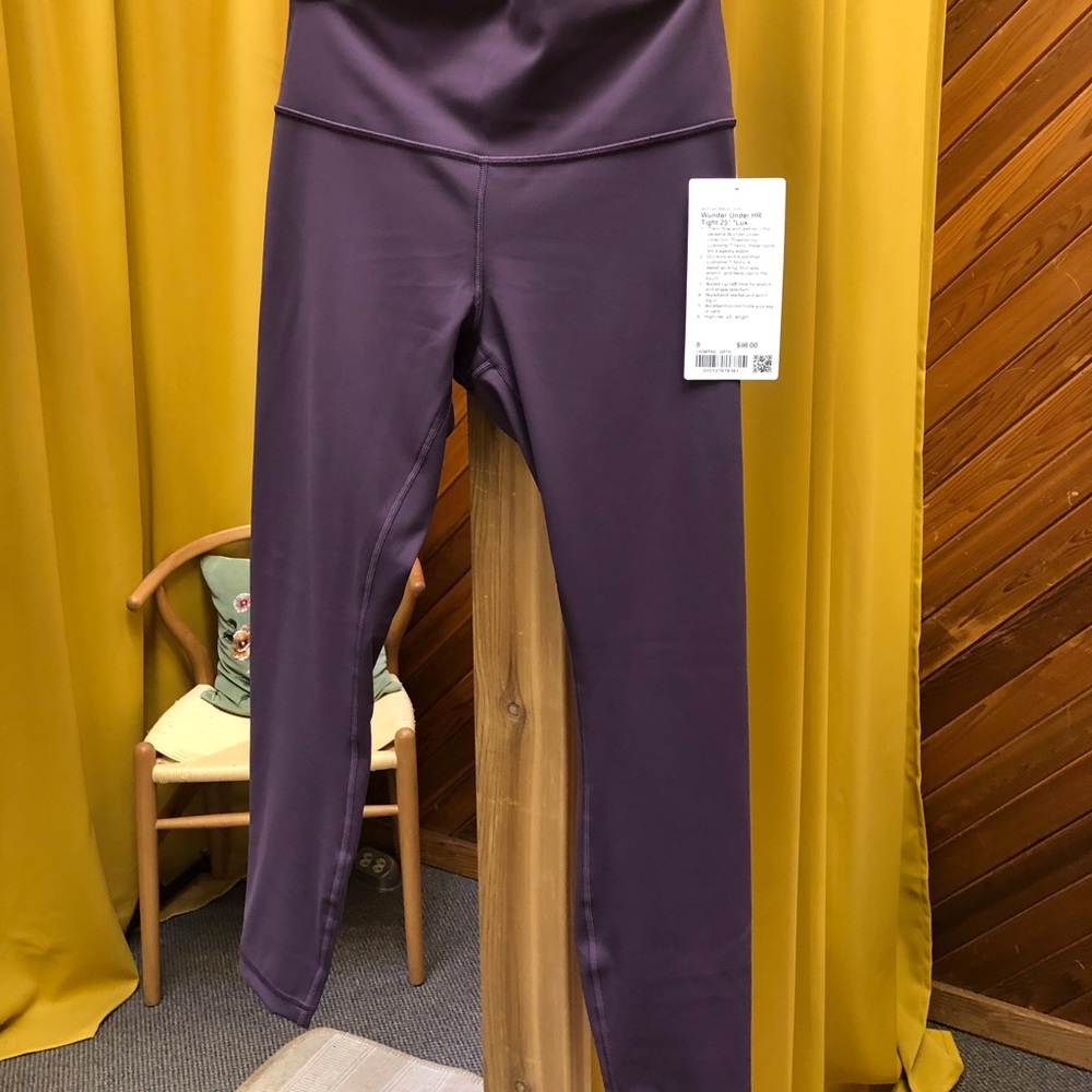 Lululemon Purple Wunder Under Tight